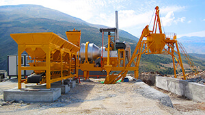 Planta de asfalto compacta CAP60 de 60t/h en Brasil
