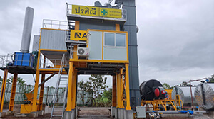 Suministro de planta de asfalto BAP80 de 80t/h en Tailandia