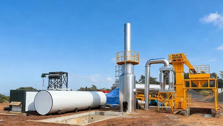 Planta de Asfalto Continua Serie DAP en Venta