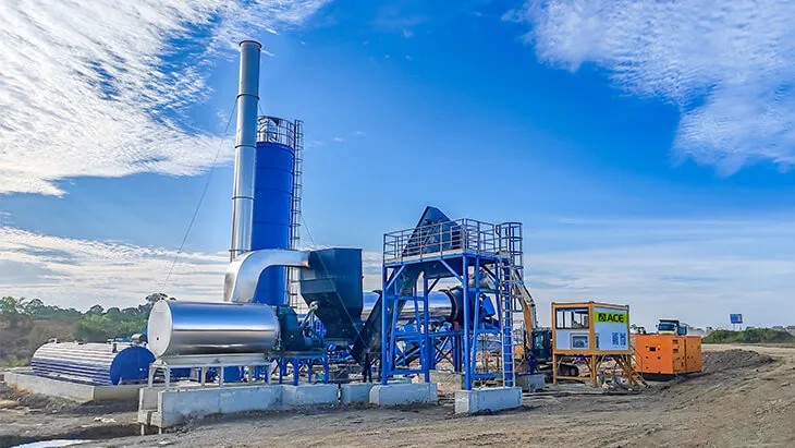 Planta de Asfalto Continua Serie DAP Fabricante