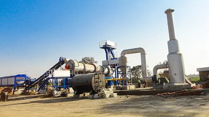 Planta de asfalto continua