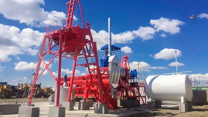 Planta de Asfalto Compacta Serie CAP Fabricante