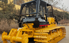 Bulldozer de alta eficiencia trabajando en condiciones severas