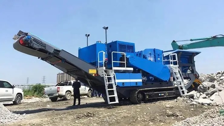 Trituradora de Impacto Móvil en Venta