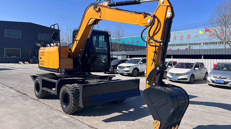 Proveedor de Excavadora de Ruedas 850L