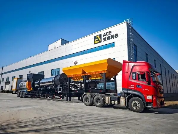 40t/h-120t/h Planta de Asfalto Supermóvil IAP Series