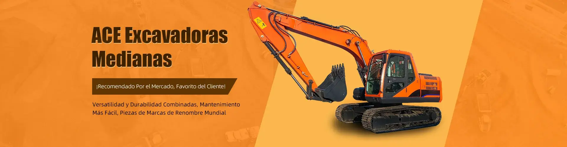 venta de excavadoras medianas