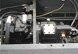 Camion distribuidor de asfalto serie AC-GLQ, suministro de energía