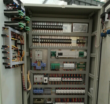 sistema de control de la planta de hormigón móvil