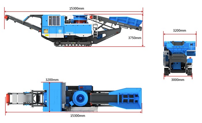Dimensiones de Transporte
