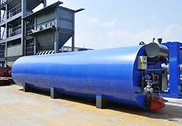 Tanque de betún con calentamiento por aceite térmico para serie DAP