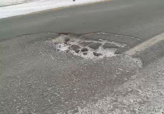 reparación de baches