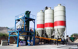 Fábrica de mortero seco industrial de 40t/h tipo torre