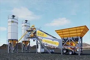 Planta de Hormigón Móvil Serie YHZS
