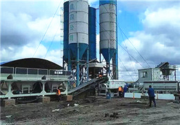 Planta de macadán de mezcla húmeda para construcción de autopista
