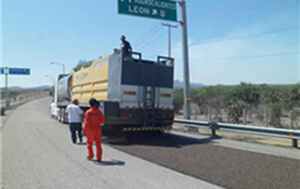 Sellador sincrónico de gravilla ACE para sellado de superficies