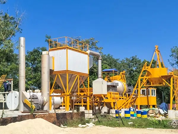 40t/h planta de asfalto compacta cap40