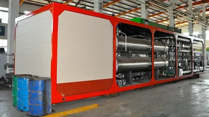 Planta de asfalto modificado de bajo costo