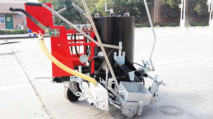 Máquina Manual de Marcado Vial Termoplástico por Enrasado en Venta