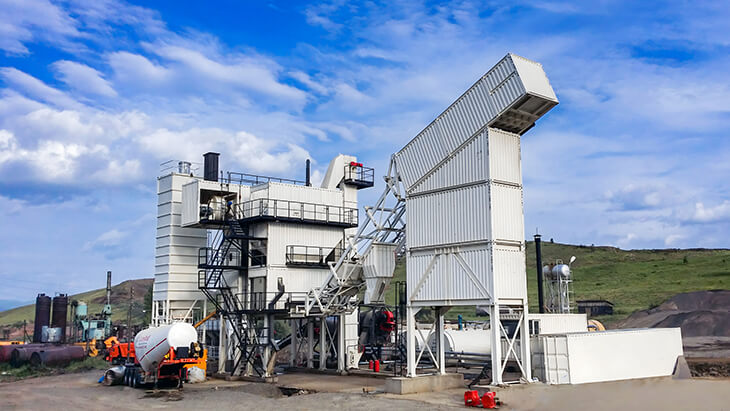 Planta de Asfalto en Contenedor CFB Series Cotización