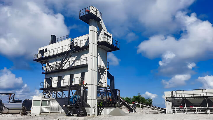 Planta de Asfalto en Contenedor CFB Series Fabricante